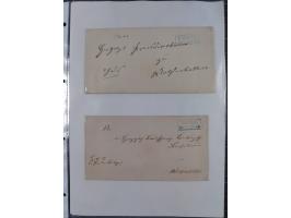 1814/1914 (ca.), über 120 Briefe, Ganzsachen und einige Postscheine, meist Altdeutschland ab Vorphilatelie, aber auch etwas D