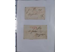 1814/1914 (ca.), über 120 Briefe, Ganzsachen und einige Postscheine, meist Altdeutschland ab Vorphilatelie, aber auch etwas D
