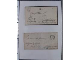 1814/1914 (ca.), über 120 Briefe, Ganzsachen und einige Postscheine, meist Altdeutschland ab Vorphilatelie, aber auch etwas D