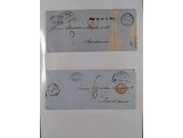 1814/1914 (ca.), über 120 Briefe, Ganzsachen und einige Postscheine, meist Altdeutschland ab Vorphilatelie, aber auch etwas D