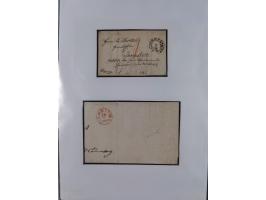 1814/1914 (ca.), über 120 Briefe, Ganzsachen und einige Postscheine, meist Altdeutschland ab Vorphilatelie, aber auch etwas D