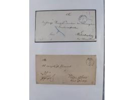 1814/1914 (ca.), über 120 Briefe, Ganzsachen und einige Postscheine, meist Altdeutschland ab Vorphilatelie, aber auch etwas D