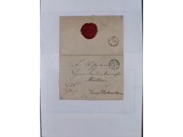 1814/1914 (ca.), über 120 Briefe, Ganzsachen und einige Postscheine, meist Altdeutschland ab Vorphilatelie, aber auch etwas D