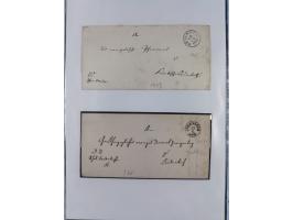 1814/1914 (ca.), über 120 Briefe, Ganzsachen und einige Postscheine, meist Altdeutschland ab Vorphilatelie, aber auch etwas D