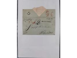 1814/1914 (ca.), über 120 Briefe, Ganzsachen und einige Postscheine, meist Altdeutschland ab Vorphilatelie, aber auch etwas D