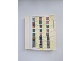 BADEN BIS WÜRTTEMBERG, Stempelsammlung auf einigen tausend Marken und Briefstücken und ein paar Dutzend Belegen, dabei auch N