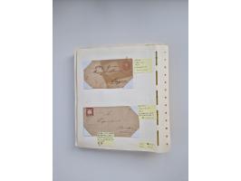 BADEN BIS WÜRTTEMBERG, Stempelsammlung auf einigen tausend Marken und Briefstücken und ein paar Dutzend Belegen, dabei auch N