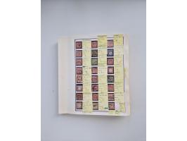 BADEN BIS WÜRTTEMBERG, Stempelsammlung auf einigen tausend Marken und Briefstücken und ein paar Dutzend Belegen, dabei auch N