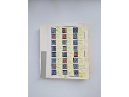 BADEN BIS WÜRTTEMBERG, Stempelsammlung auf einigen tausend Marken und Briefstücken und ein paar Dutzend Belegen, dabei auch N