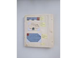 BADEN BIS WÜRTTEMBERG, Stempelsammlung auf einigen tausend Marken und Briefstücken und ein paar Dutzend Belegen, dabei auch N