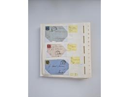 BADEN BIS WÜRTTEMBERG, Stempelsammlung auf einigen tausend Marken und Briefstücken und ein paar Dutzend Belegen, dabei auch N