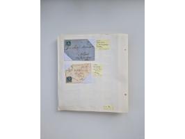 BADEN BIS WÜRTTEMBERG, Stempelsammlung auf einigen tausend Marken und Briefstücken und ein paar Dutzend Belegen, dabei auch N