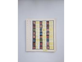 BADEN BIS WÜRTTEMBERG, Stempelsammlung auf einigen tausend Marken und Briefstücken und ein paar Dutzend Belegen, dabei auch N