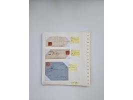 BADEN BIS WÜRTTEMBERG, Stempelsammlung auf einigen tausend Marken und Briefstücken und ein paar Dutzend Belegen, dabei auch N