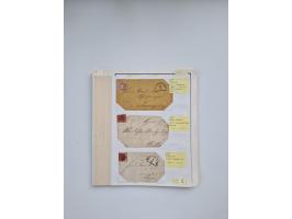 BADEN BIS WÜRTTEMBERG, Stempelsammlung auf einigen tausend Marken und Briefstücken und ein paar Dutzend Belegen, dabei auch N