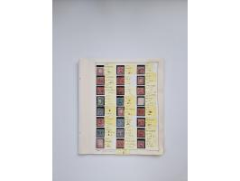 BADEN BIS WÜRTTEMBERG, Stempelsammlung auf einigen tausend Marken und Briefstücken und ein paar Dutzend Belegen, dabei auch N