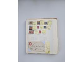 BADEN BIS WÜRTTEMBERG, Stempelsammlung auf einigen tausend Marken und Briefstücken und ein paar Dutzend Belegen, dabei auch N