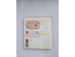 BADEN BIS WÜRTTEMBERG, Stempelsammlung auf einigen tausend Marken und Briefstücken und ein paar Dutzend Belegen, dabei auch N