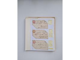 BADEN BIS WÜRTTEMBERG, Stempelsammlung auf einigen tausend Marken und Briefstücken und ein paar Dutzend Belegen, dabei auch N