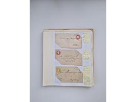 BADEN BIS WÜRTTEMBERG, Stempelsammlung auf einigen tausend Marken und Briefstücken und ein paar Dutzend Belegen, dabei auch N