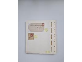 BADEN BIS WÜRTTEMBERG, Stempelsammlung auf einigen tausend Marken und Briefstücken und ein paar Dutzend Belegen, dabei auch N