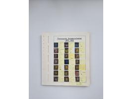 BADEN BIS WÜRTTEMBERG, Stempelsammlung auf einigen tausend Marken und Briefstücken und ein paar Dutzend Belegen, dabei auch N