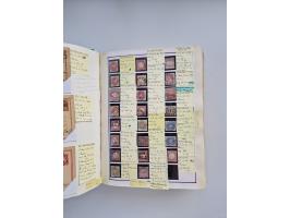 BADEN BIS WÜRTTEMBERG, Stempelsammlung auf einigen tausend Marken und Briefstücken und ein paar Dutzend Belegen, dabei auch N