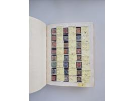 BADEN BIS WÜRTTEMBERG, Stempelsammlung auf einigen tausend Marken und Briefstücken und ein paar Dutzend Belegen, dabei auch N