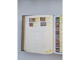 BADEN BIS WÜRTTEMBERG, Stempelsammlung auf einigen tausend Marken und Briefstücken und ein paar Dutzend Belegen, dabei auch N