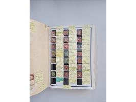 BADEN BIS WÜRTTEMBERG, Stempelsammlung auf einigen tausend Marken und Briefstücken und ein paar Dutzend Belegen, dabei auch N