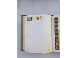 BADEN BIS WÜRTTEMBERG, Stempelsammlung auf einigen tausend Marken und Briefstücken und ein paar Dutzend Belegen, dabei auch N