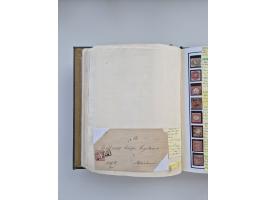 BADEN BIS WÜRTTEMBERG, Stempelsammlung auf einigen tausend Marken und Briefstücken und ein paar Dutzend Belegen, dabei auch N