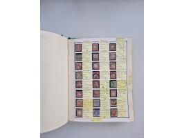 BADEN BIS WÜRTTEMBERG, Stempelsammlung auf einigen tausend Marken und Briefstücken und ein paar Dutzend Belegen, dabei auch N