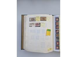 BADEN BIS WÜRTTEMBERG, Stempelsammlung auf einigen tausend Marken und Briefstücken und ein paar Dutzend Belegen, dabei auch N