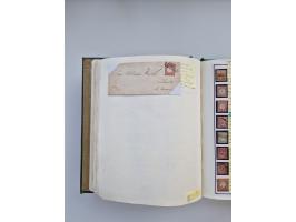 BADEN BIS WÜRTTEMBERG, Stempelsammlung auf einigen tausend Marken und Briefstücken und ein paar Dutzend Belegen, dabei auch N