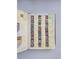 BADEN BIS WÜRTTEMBERG, Stempelsammlung auf einigen tausend Marken und Briefstücken und ein paar Dutzend Belegen, dabei auch N