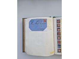 BADEN BIS WÜRTTEMBERG, Stempelsammlung auf einigen tausend Marken und Briefstücken und ein paar Dutzend Belegen, dabei auch N