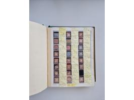 BADEN BIS WÜRTTEMBERG, Stempelsammlung auf einigen tausend Marken und Briefstücken und ein paar Dutzend Belegen, dabei auch N