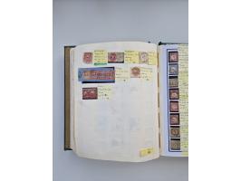 BADEN BIS WÜRTTEMBERG, Stempelsammlung auf einigen tausend Marken und Briefstücken und ein paar Dutzend Belegen, dabei auch N