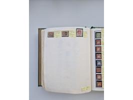 BADEN BIS WÜRTTEMBERG, Stempelsammlung auf einigen tausend Marken und Briefstücken und ein paar Dutzend Belegen, dabei auch N