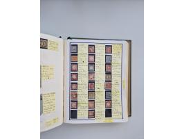 BADEN BIS WÜRTTEMBERG, Stempelsammlung auf einigen tausend Marken und Briefstücken und ein paar Dutzend Belegen, dabei auch N