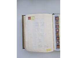 BADEN BIS WÜRTTEMBERG, Stempelsammlung auf einigen tausend Marken und Briefstücken und ein paar Dutzend Belegen, dabei auch N