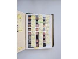 BADEN BIS WÜRTTEMBERG, Stempelsammlung auf einigen tausend Marken und Briefstücken und ein paar Dutzend Belegen, dabei auch N