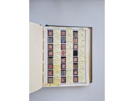 BADEN BIS WÜRTTEMBERG, Stempelsammlung auf einigen tausend Marken und Briefstücken und ein paar Dutzend Belegen, dabei auch N