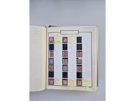 BADEN BIS WÜRTTEMBERG, Stempelsammlung auf einigen tausend Marken und Briefstücken und ein paar Dutzend Belegen, dabei auch N