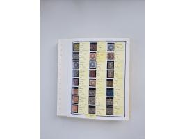 BADEN BIS WÜRTTEMBERG, Stempelsammlung auf einigen tausend Marken und Briefstücken und ein paar Dutzend Belegen, dabei auch N