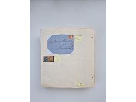 BADEN BIS WÜRTTEMBERG, Stempelsammlung auf einigen tausend Marken und Briefstücken und ein paar Dutzend Belegen, dabei auch N