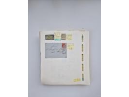 BADEN BIS WÜRTTEMBERG, Stempelsammlung auf einigen tausend Marken und Briefstücken und ein paar Dutzend Belegen, dabei auch N