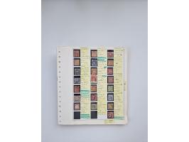 BADEN BIS WÜRTTEMBERG, Stempelsammlung auf einigen tausend Marken und Briefstücken und ein paar Dutzend Belegen, dabei auch N