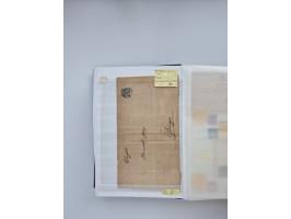 BADEN BIS WÜRTTEMBERG, Stempelsammlung auf einigen tausend Marken und Briefstücken und ein paar Dutzend Belegen, dabei auch N